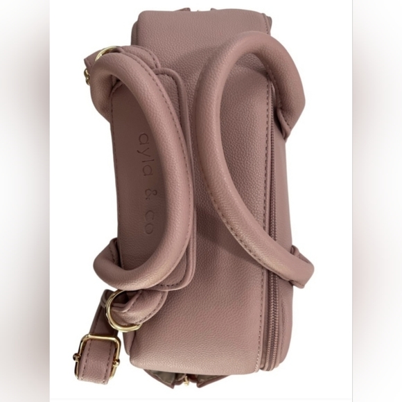 Designer Luxury Diaper Bag (Mauve Pink 💖) FULL SIZE - Picture 10 of 12